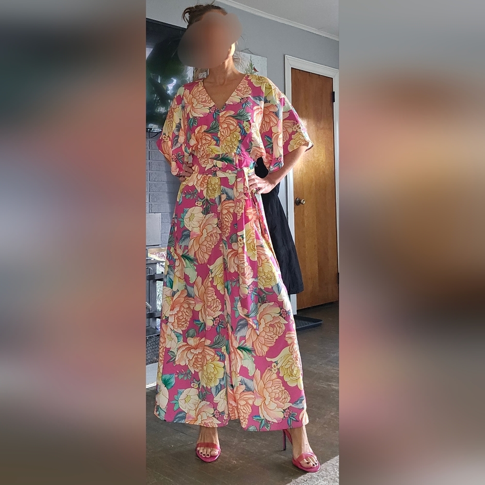 Farm Rio Eulalie Wide-Leg Jumpsuit